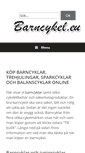 Mobile Screenshot of barncykel.eu